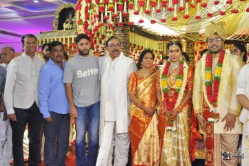 Celebs At Producer Ram Mohan Rao Daughter Wedding